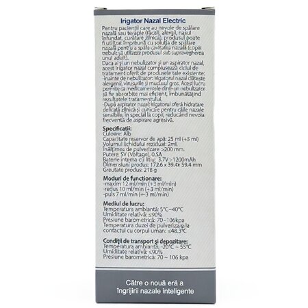 Irigator nazal electric PM-44, 1 bucata, Perfect Medical 729489